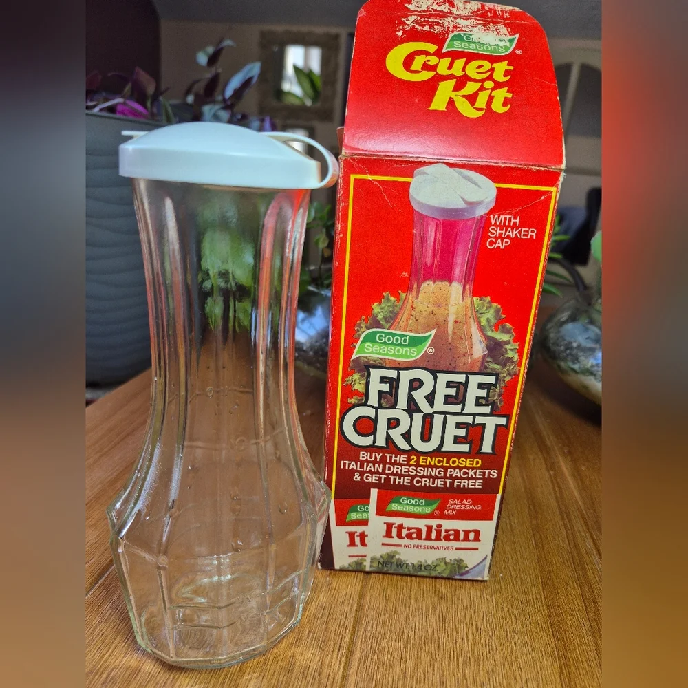 Vintage! Good Seasons Cruet‎ In Original Box